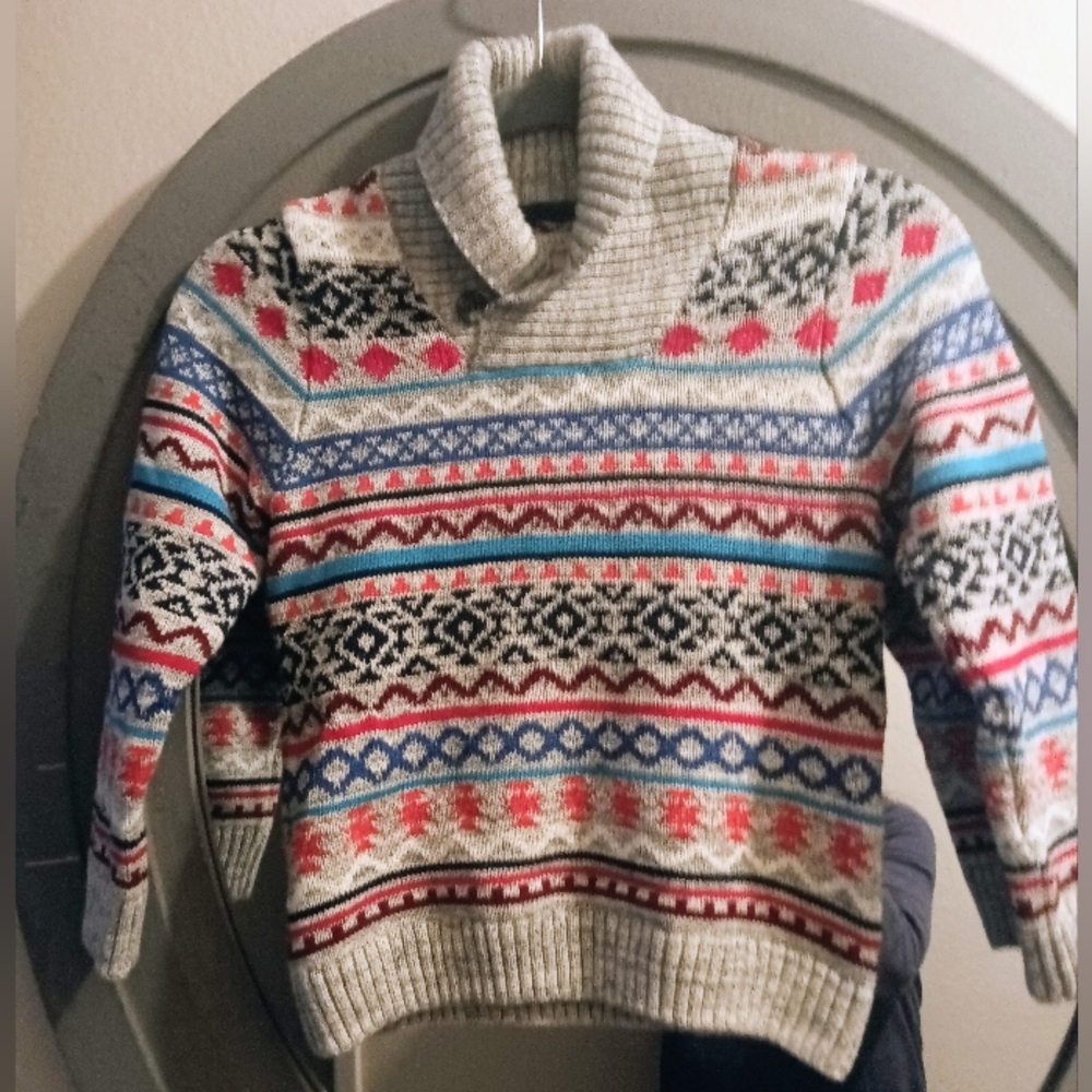 Label Of Graded Goods L.OG.G By H&M Size 6-8 Boys Wool-Blend Sweater  NWOT